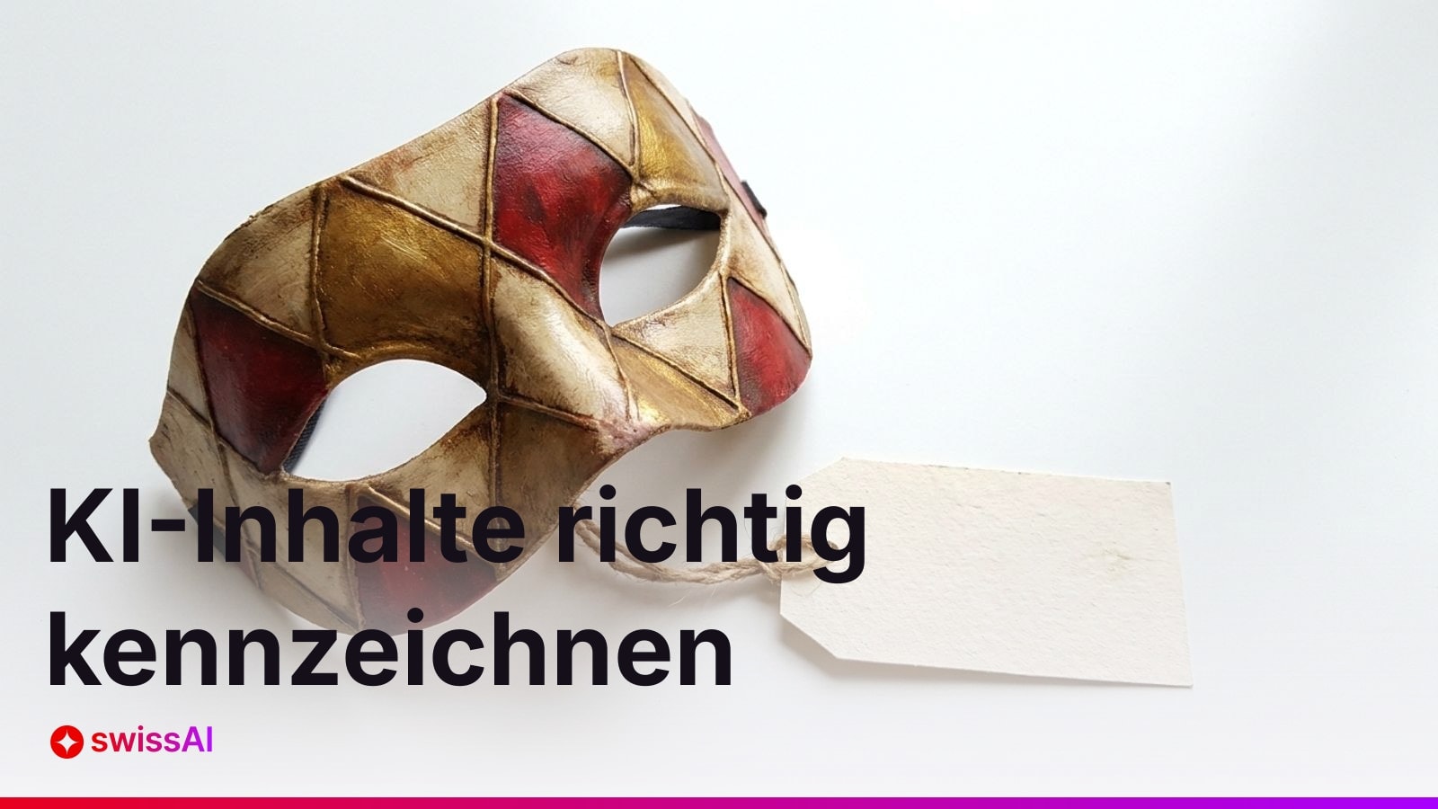 KI-Kennzeichnung und Deepfakes: Was Schweizer Firmen ab Dezember 2026 beachten müssen